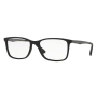 Óculos de Grau Masculino Ray Ban RX7133L Acetato Preto Fosco