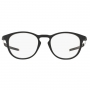Óculos de Grau Oakley OX8105 Pitchman R Preto Fosco Redondo