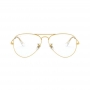Óculos de Grau Ray Ban Aviador RX6489 Legend Gold Metal