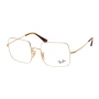 Óculos de Grau Ray Ban Quadrado RX1971V Square Metal Dourado