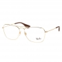 Óculos de Grau Ray Ban RX3610V Metal Quadrado Dourado Grande