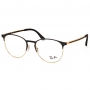 Óculos de Grau Ray Ban RX6375 Redondo Preto e Dourado