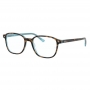 Óculos de Grau RayBan Leonard RX5393 Marrom Havana com Azul