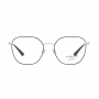 Óculos de Grau Vogue VO4178 Metal Preto Brilho com Dourado