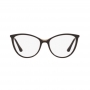 Óculos de Grau Vogue VO5320L Preto Brilho Tamanho 52