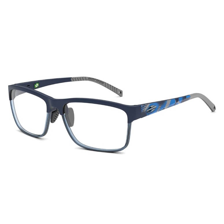 Óculos de Grau Esportivo Mormaii Denver M6086 Azul Escuro Fosco