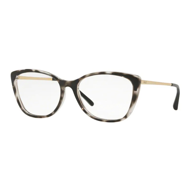 Óculos de Grau Feminino Gatinho Grazi GZ3055 Preto Havana Brilho