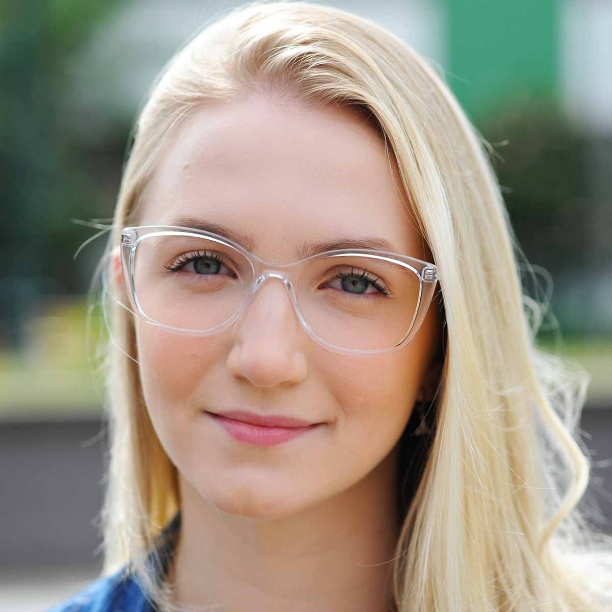 Óculos de Grau Feminino Platini P93161 Transparente Gatinho