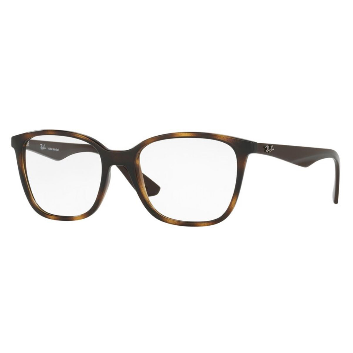 Óculos de Grau Feminino Ray Ban RX7066L Marrom Demi Brilho