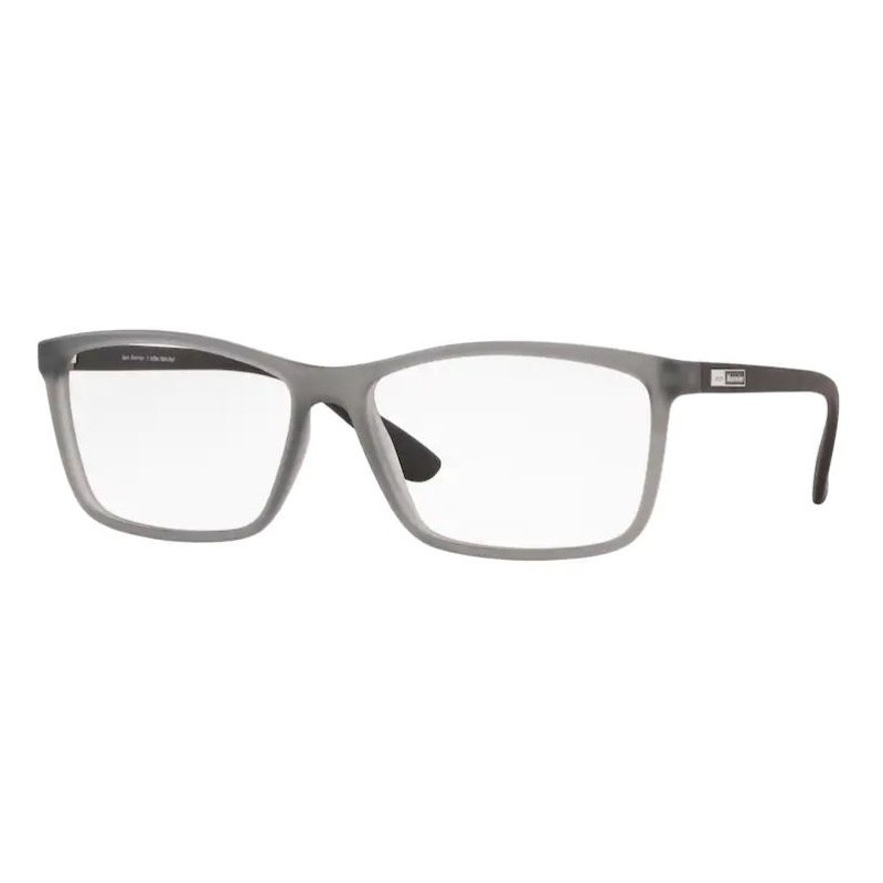 Óculos de Grau Jean Monnier J83197 Grande Cinza Fosco Translúcido