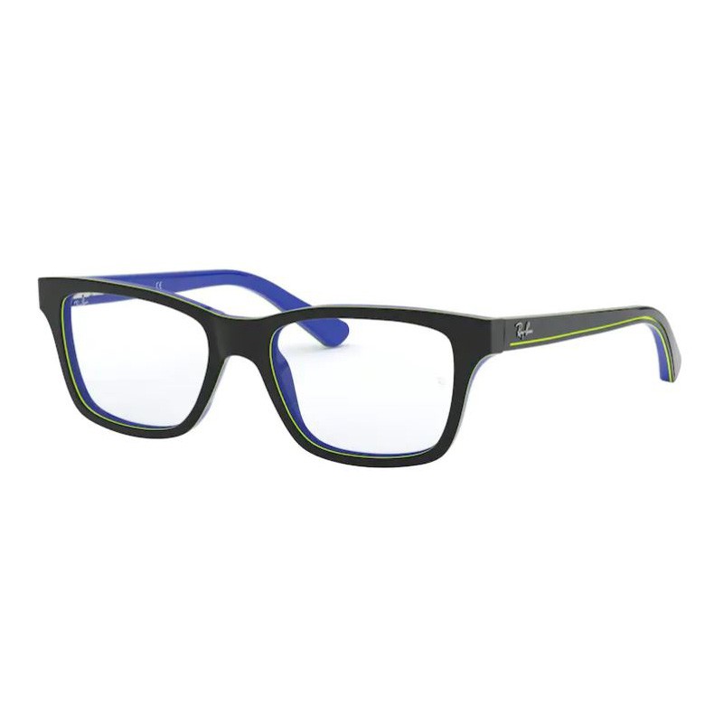 Óculos de Grau Ray Ban Junior RY1536 Cinza com Azul Tamanho 48