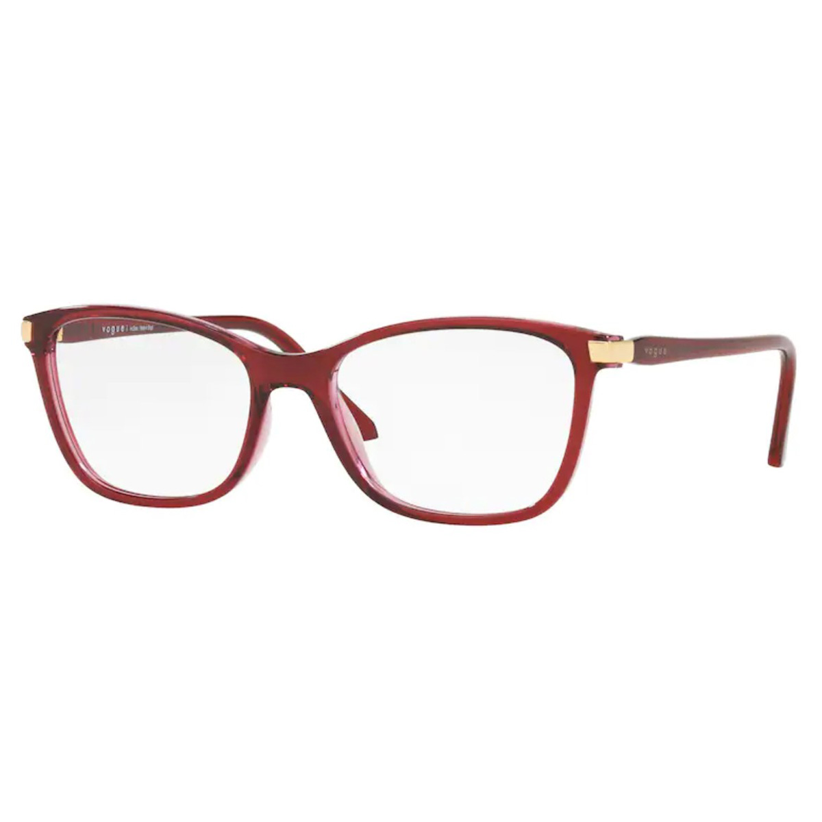 Óculos de Grau Vogue VO5378L Vermelho Translúcido
