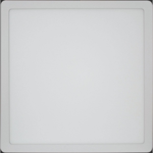 Plafon LED 24W Sobrepor Quadrado 3000K Branco Quente Blumenau