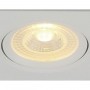 Spot LED Embutir Face Plana Direcionável Quadrado 9x9cm 6W Bivolt 6500K Branco Frio Blumenau