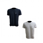 Camisa de malha manga curta Básica 100% Algodão