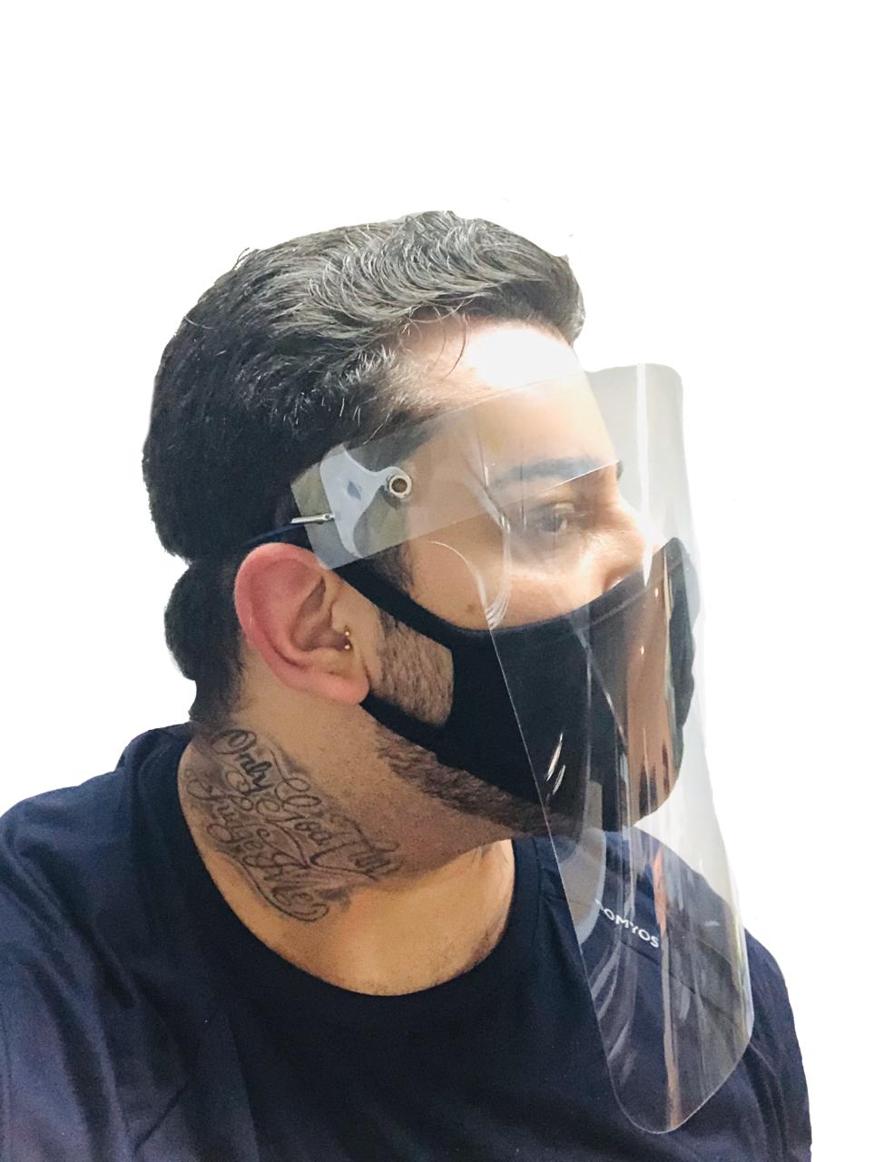 Máscara Shield Plástico