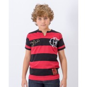 Camisa Flamengo infantil  tri carioca Zico