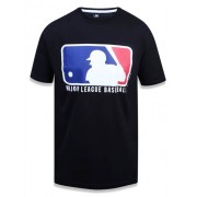 Camisa Major League Baseball MLB - Preta NEI