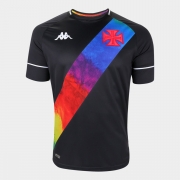 PRÉ-VENDA - Camisa Orgulho LGBTQIA+ Preta - Kappa