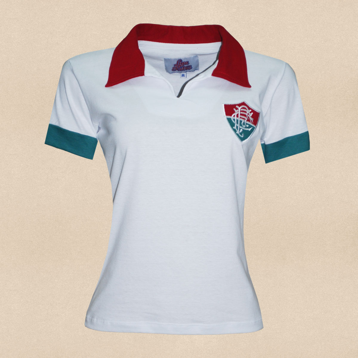 Camisa Fluminense 1964 Feminina Branca