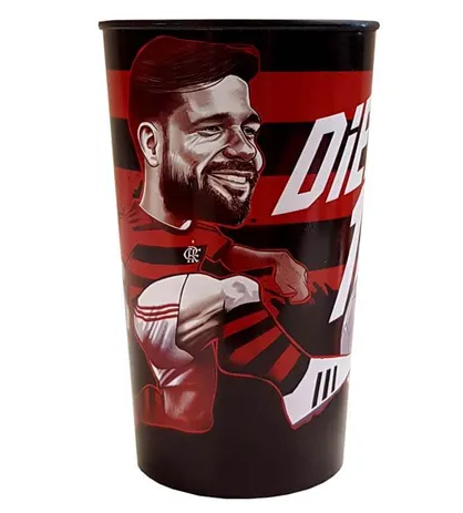 Copo Flamengo Diego 10 - 700 ml