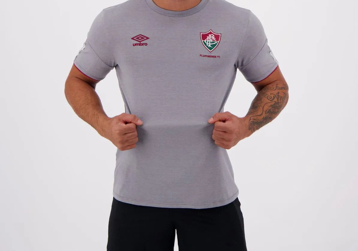 Promoção - Camisa Fluminense Masculina Concentração Umbro 2020
