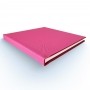 Álbum de Colagem Capa Tecido Colorido ou Fotográfica - Pink - Tamanho único 24x24 cm - 30 páginas