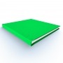 Álbum de Colagem Capa Tecido Colorido ou Fotográfica - Verde Limão - Tamanho único 24x24 cm - 30 páginas