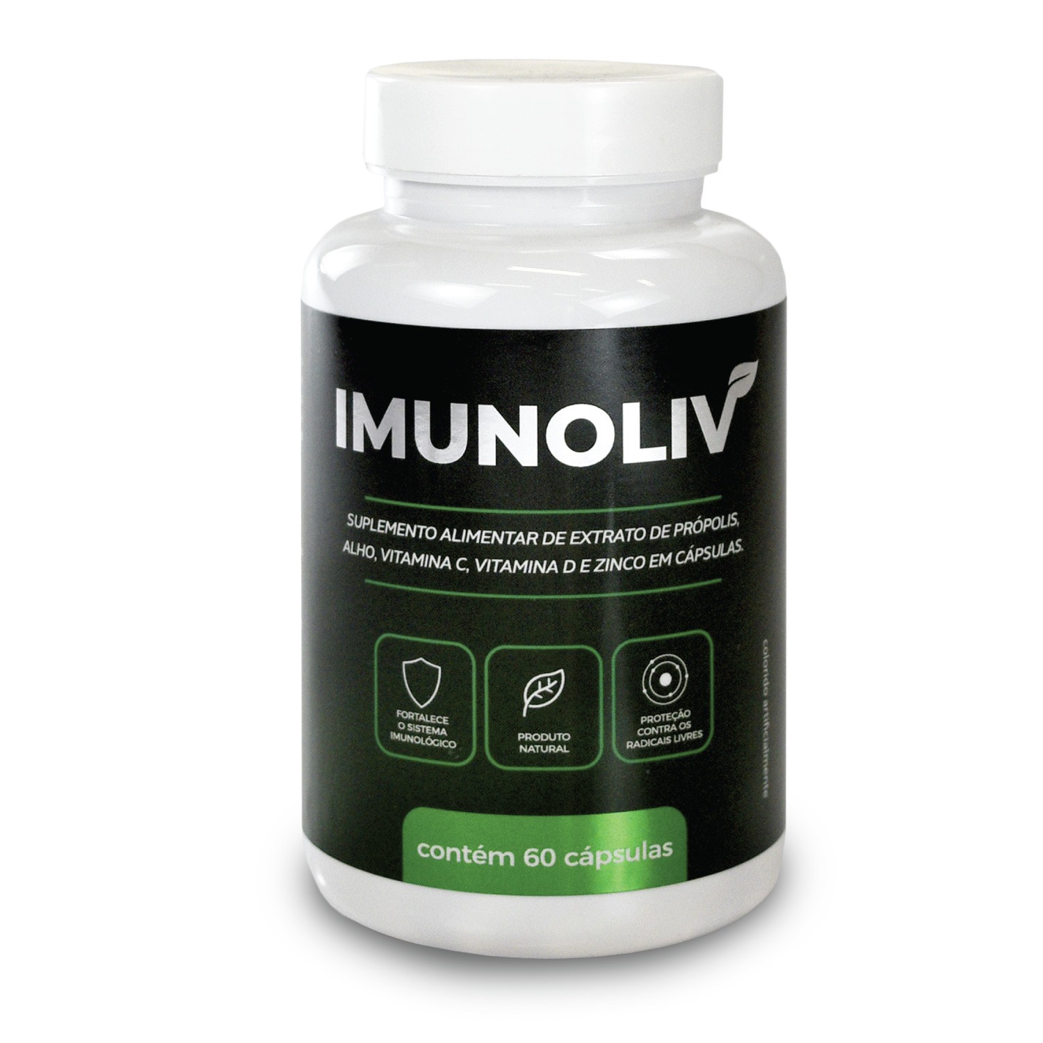 Imunoliv | Suplemento Alimentar - 60 Cáps.
