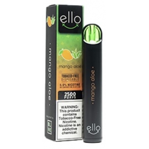 BLVK - Mango Aloe 2500 Puffs Designed by Ello