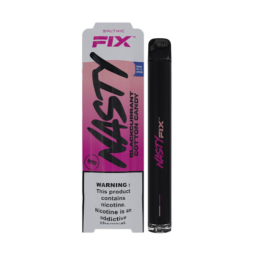 NASTY FIX -  Black Currant Cotton Candy 800 Puffs