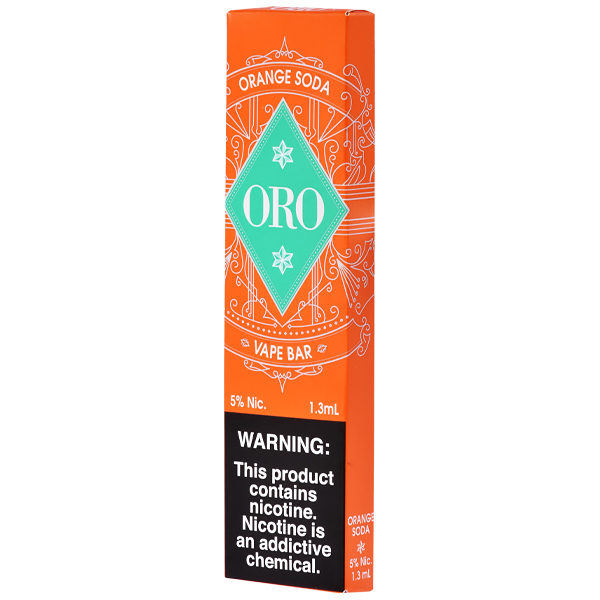 ORO - Orange Soda Descartável 300 puffs 5% nic