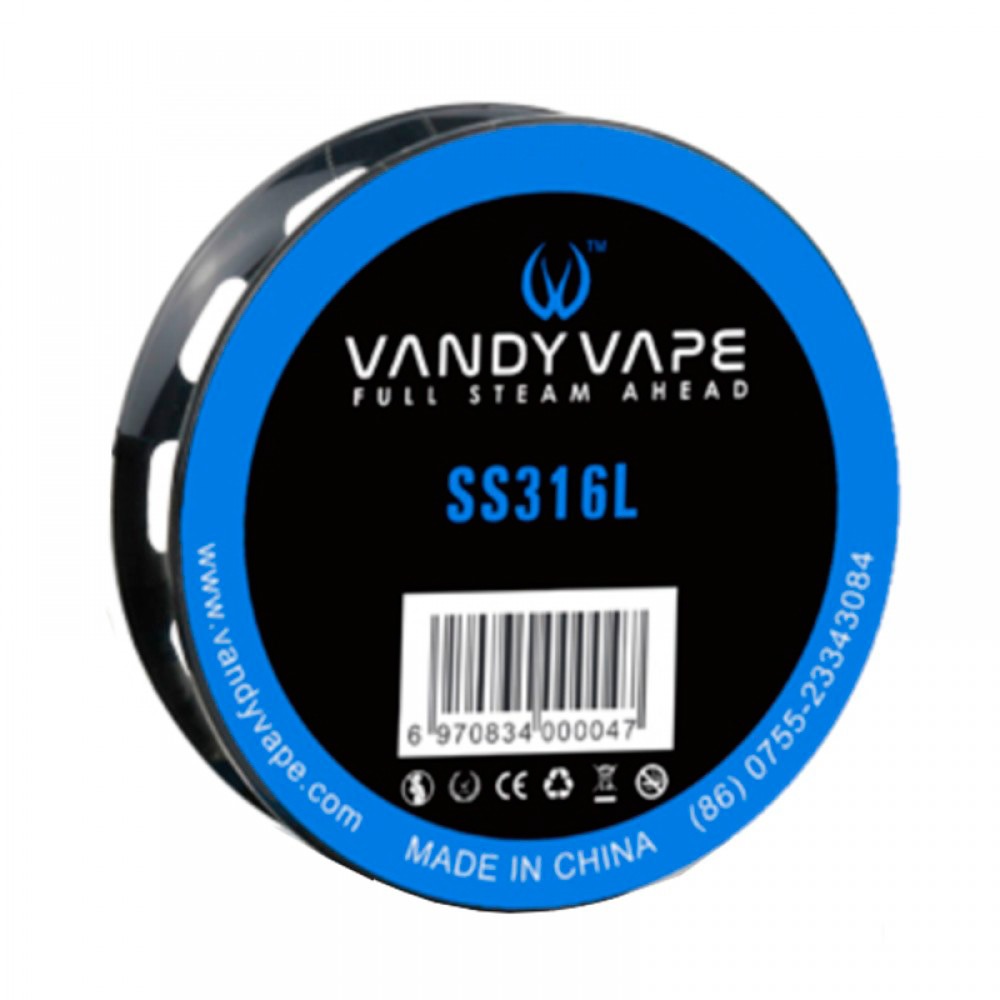 VANDY VAPE - SS316L Superfine MTL Fused Clapton