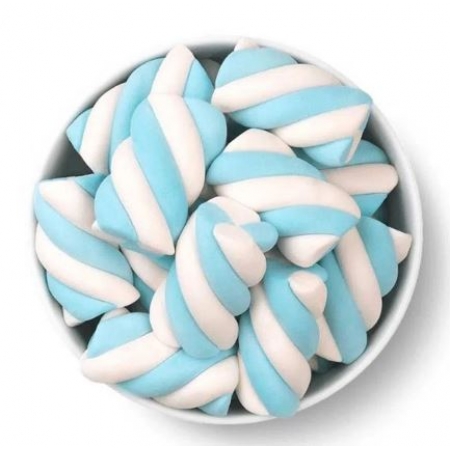 Fini marshmallow torção azul