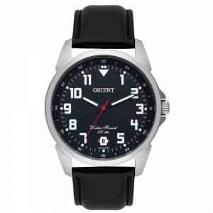 Relógio Orient Preto Prata Masculino MBSC1031 P2PX