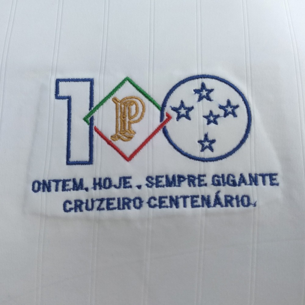 Camisa do Cruzeiro - 100 Anos | Branca | Escudetto