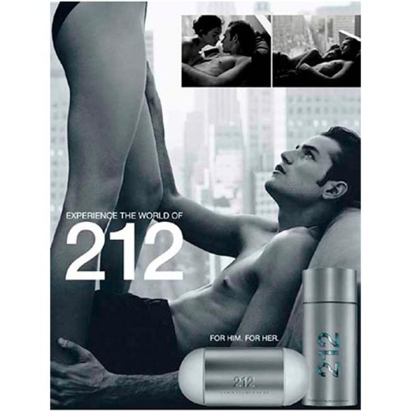 212 Men Eau de Toilette Carolina Herrera - Perfume Masculino 50ml