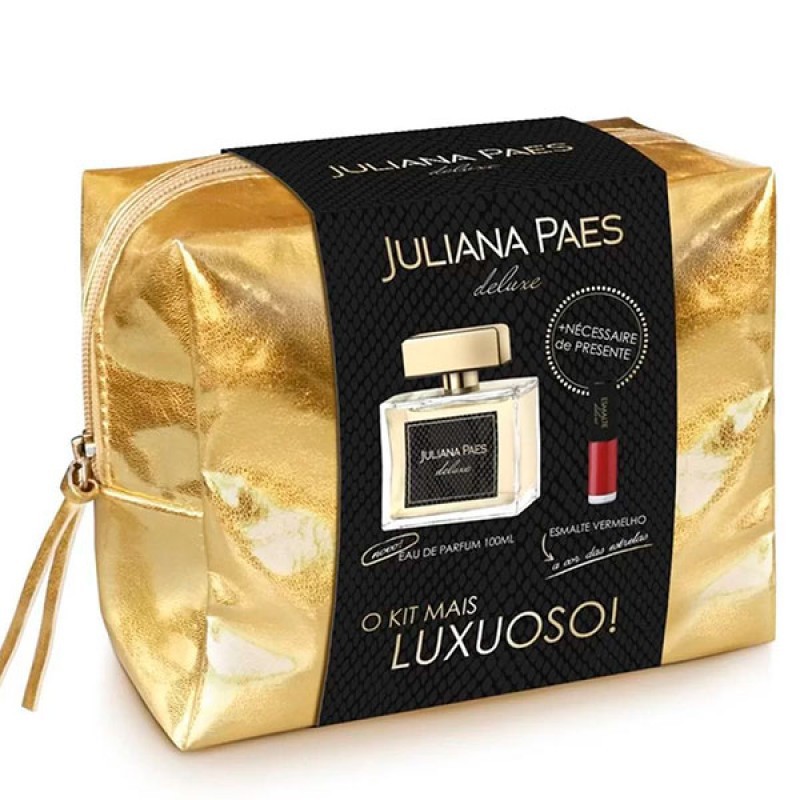Kit Juliana Paes Deluxe Deo Parfum - Perfume Feminino 100ml + Esmalte 6ml