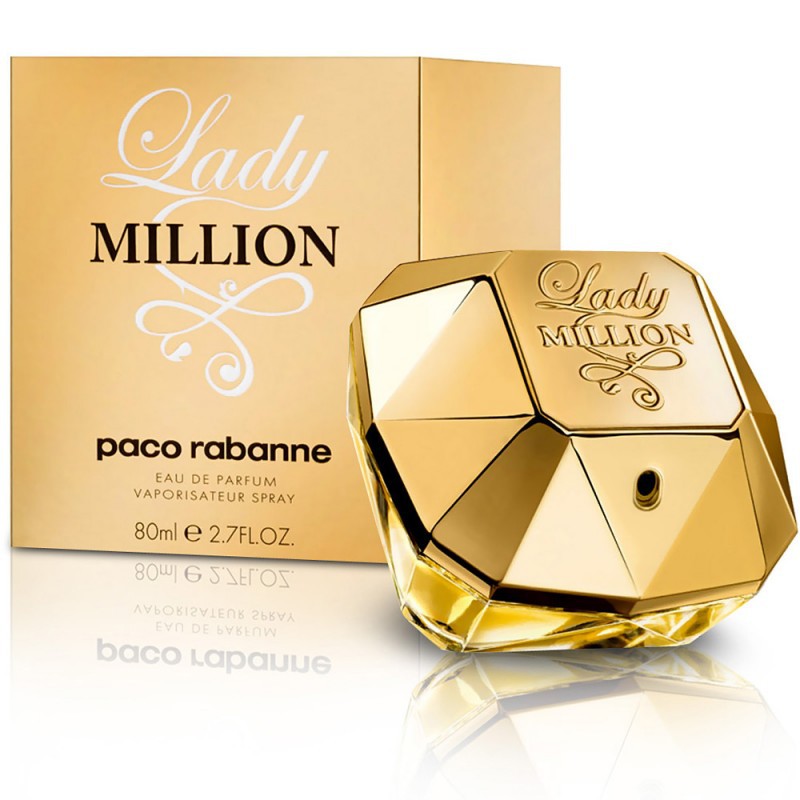 Lady Million Paco Rabanne Eau de Parfum - Perfume Feminino 80ml