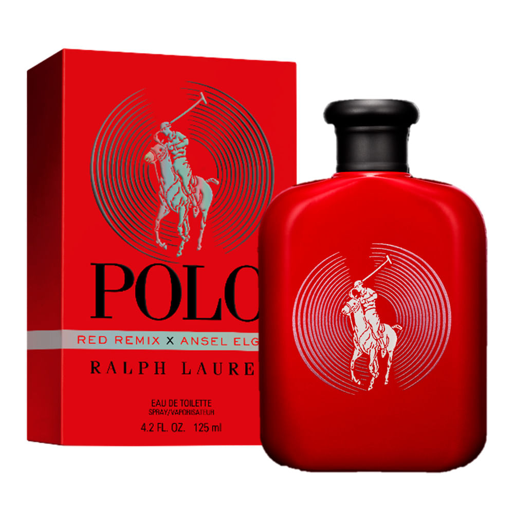 Polo Red Remix X Ansel Elgort Eau de Toilette Ralph Lauren - Perfume Masculino 125ml 