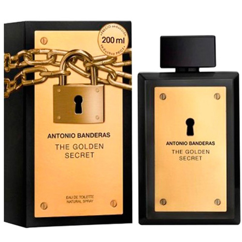 The Golden Secret Antonio Banderas Eau de Toilette - Perfume Masculino 200ml