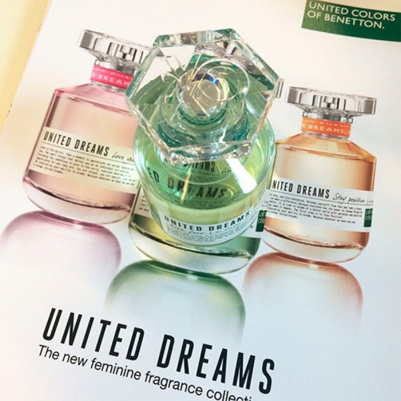 United Dreams Live Free Benetton Eau de Toilette - Perfume Feminino 80ml