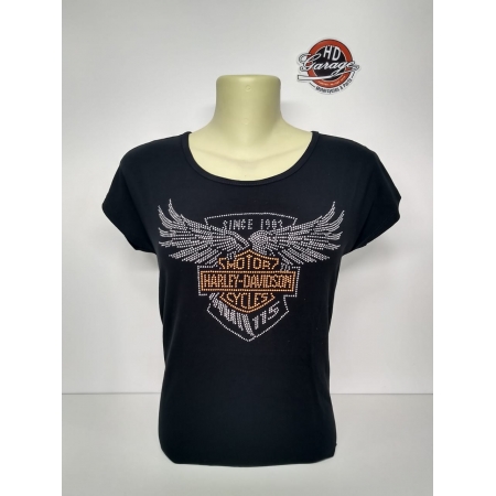 Camiseta Feminina Strass - Eagle Since 1903 - 040/28307