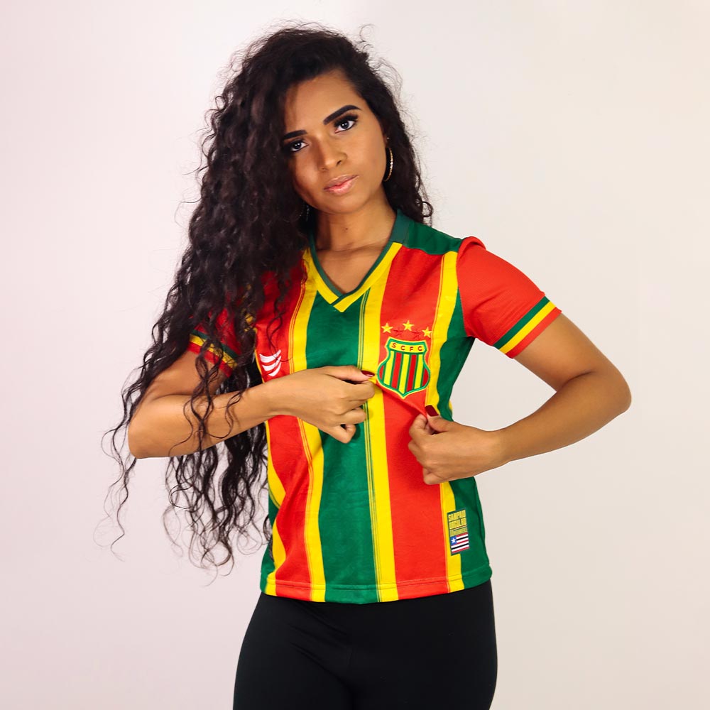 Camisa Sampaio Corrêa Jogo I 2021 Super Bolla Feminina