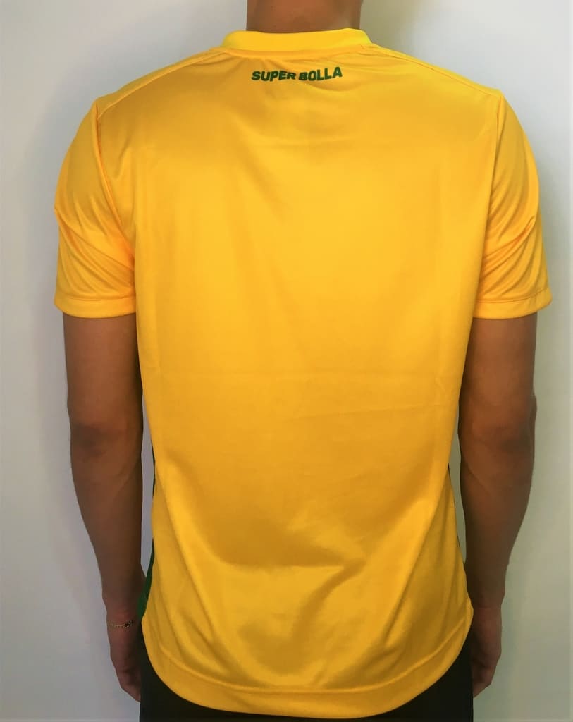 Camisa Oficial Sampaio Corrêa Masculina Goleiro 2022 Super Bolla Amarela