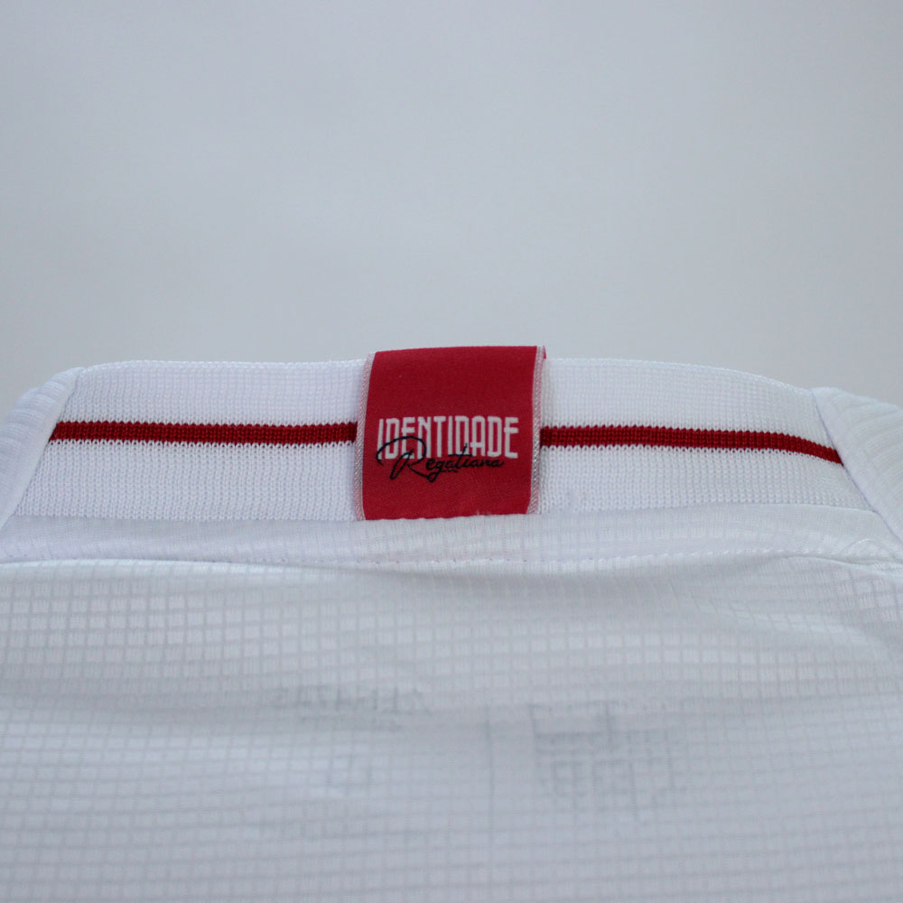 Camisa Regatas CRB Jogo I 2021 Masculina Branca e Vermelha