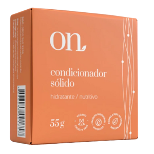 Condicionador Sólido hidratante ON - cabelos secos - Orgânico Natural  - Loja da Verdê