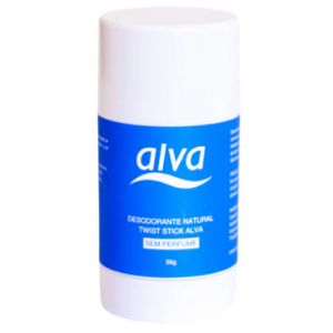 Desodorante Vegano Natural Twist Stick - Sem Perfume - Alva  - Loja da Verdê