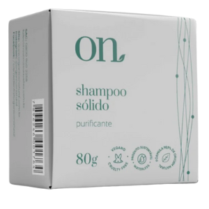 Shampoo Sólido purificante ON - cabelos mistos a oleosos - Orgânico Natural  - Loja da Verdê