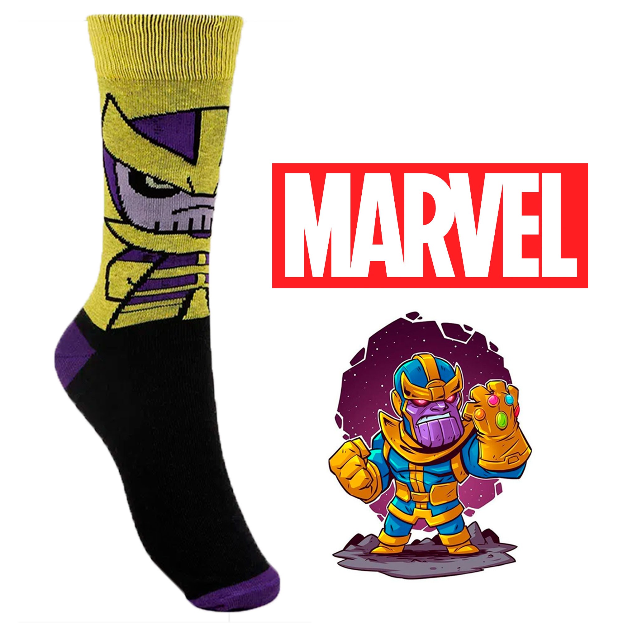 Funny Socks - Thanos - Foto 0